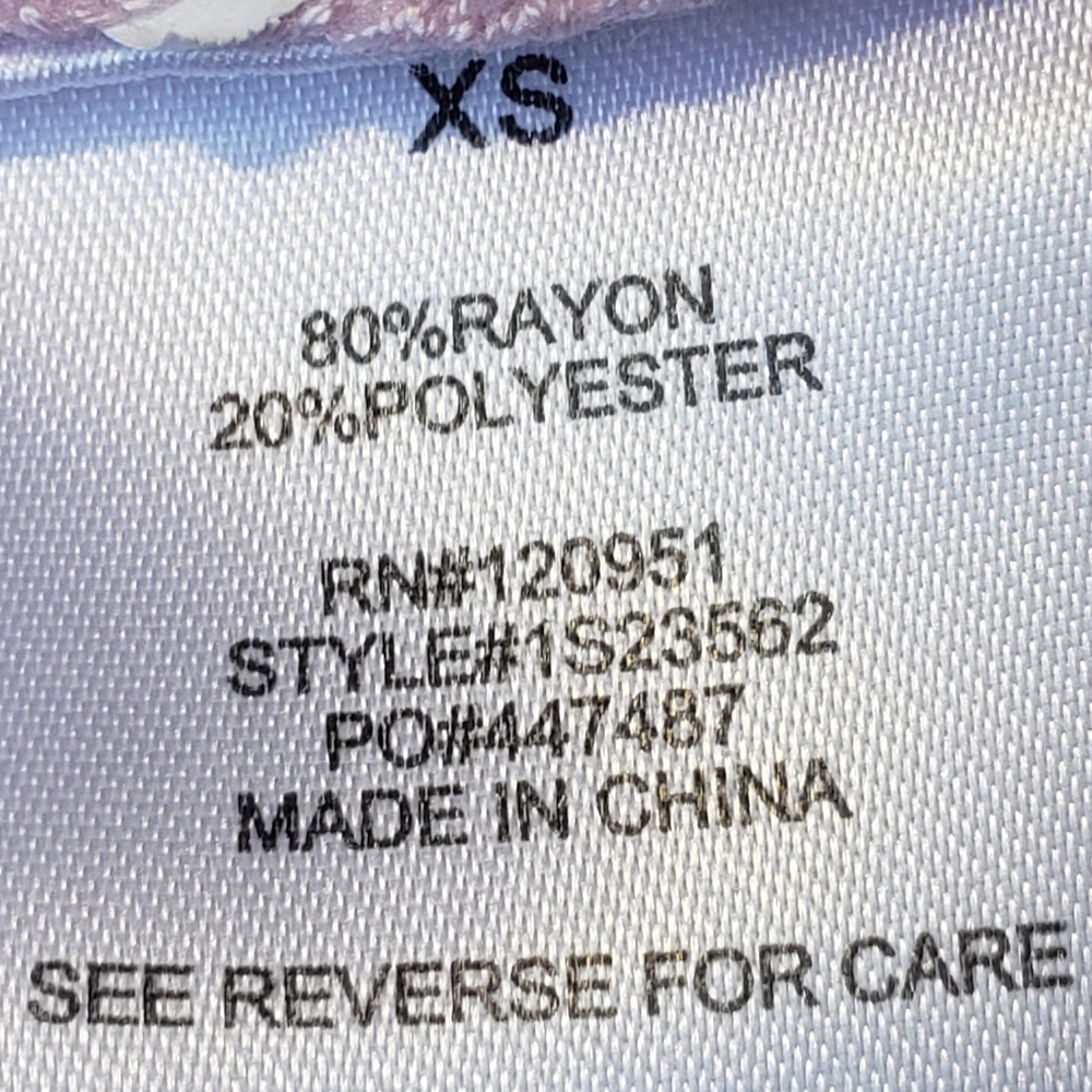 PINK ROSE LAVENDER TOP - Picture 5 of 10